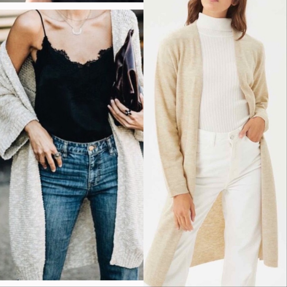 COZY SOFT KNIT LONG CARDIGAN
